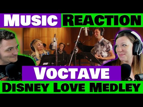 Voctave - Disney Love Medley - Jess Nearly Fainted From this one (Reaction)