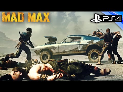 Mad Max: PS4 Gameplay - Open World Survival & Car Combat!!! - Walkthrough PART 4 1080p