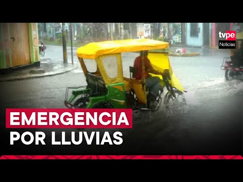 Declaran estado de emergencia en distritos de Ayacucho y Loreto por lluvias