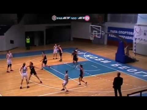 Partizan 1953 - Novosadska ZKA 75:55   1ZLS 06 2016-2017