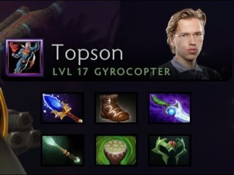 Topson - Gyrocopter | TI 2019 Grand Finals Game 4 | Liquid Vs. OG (Full Game Play)