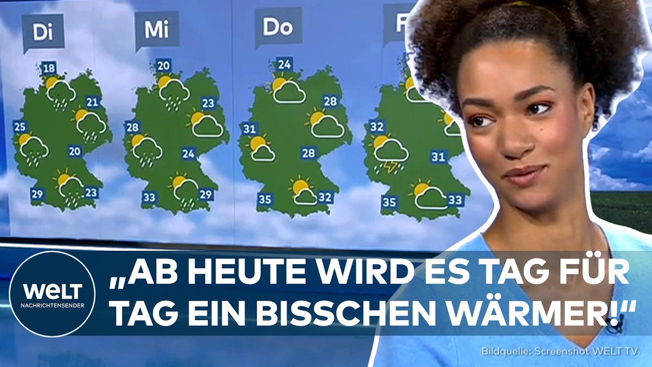 WETTER IN DEUTSCHLAND: Lichtblick in Sicht! Nach Schauern setzt sich endlich die Sonne durch!
