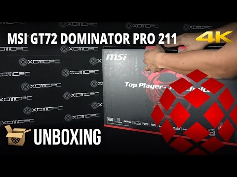 MSI GT72 Dominator Pro-211 (980M) - Unboxing by XOTIC PC