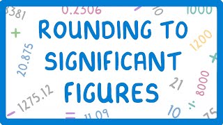 How to Round Numbers to Significant Figures #20