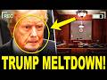 Trump MELTDOWN LIVE After Judge REVEALS Grand Jury Testimony!!