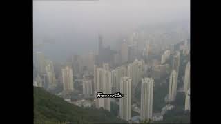 1980s Hong Kong | Hong Kong Skyline | Misty Hong Kong Skyline | Pollution | 1988