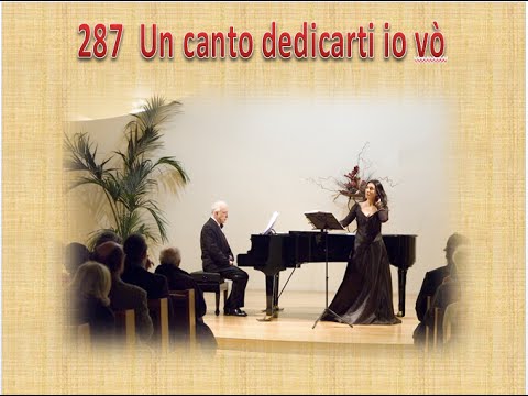 287  UN CANTO DEDICARTI IO VO' - KARAOKE