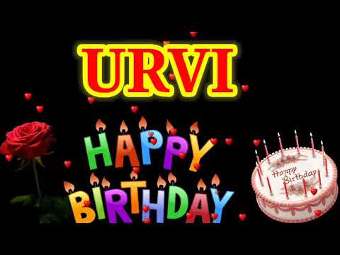 Urvi happy birthday to you | happy birthday song | happy birthday cake urvi