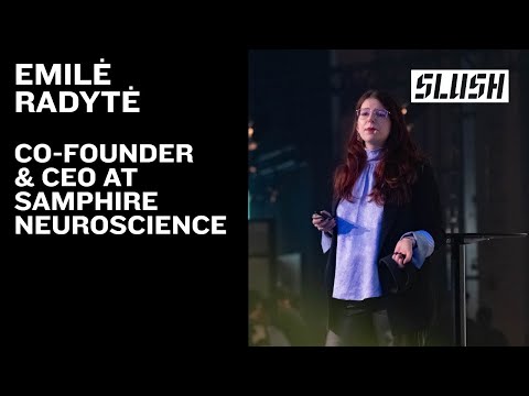 Emilė Radytė, Co-founder & CEO of Samphire Neuroscience | Slush 2025
