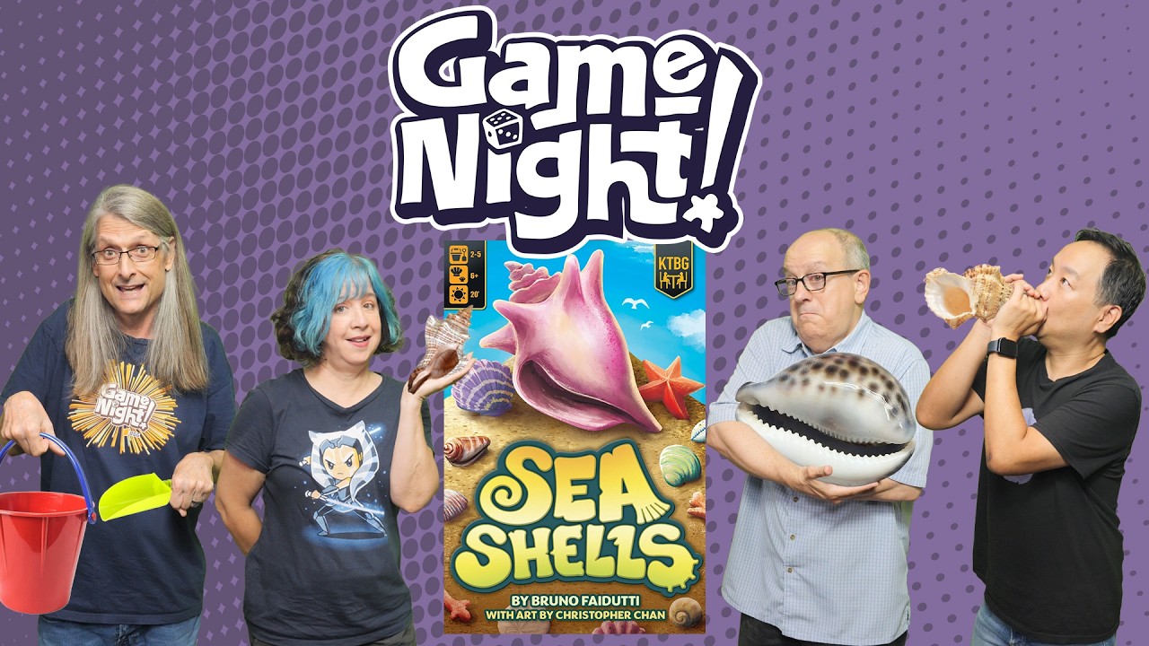 Seashells - GameNight! Se14 Ep16 - How to Play & Playthrough