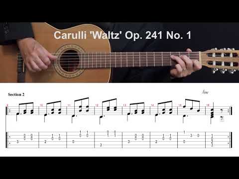 Carulli 'Waltz' Op. 241 No. 1