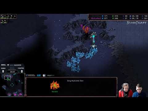 BSL8 RO16 - Group B - Goku vs Castro - TvZ ! Starcraft:Remastered