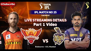Tata IPL 2022 - Is Live || SRH VS KKR Match Highlight || Part 1 Match Video || @THEBONGGAMEING