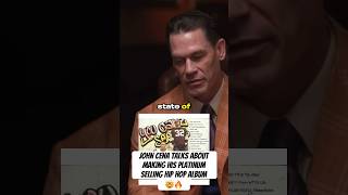 John Cena has a platinum selling hip hop album 🤯😂 #shorts #viral #johncena #hiphop