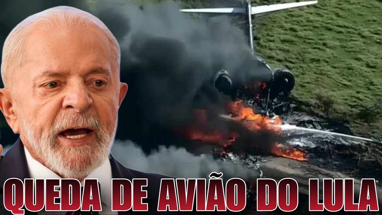 BOMBA BOMBA BOMBA! "VEJO MAIS TRAGÉDIA NA AVIAÇÃO" O AVIÃO DE LULA PODE CAIR