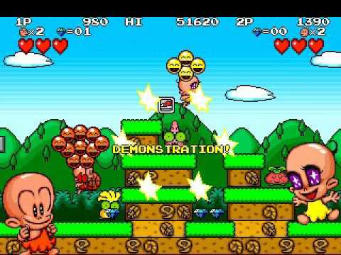 B.C. Kid / Bonk's Adventure / Kyukyoku!! PC Genjin (ATTRACT MODE)