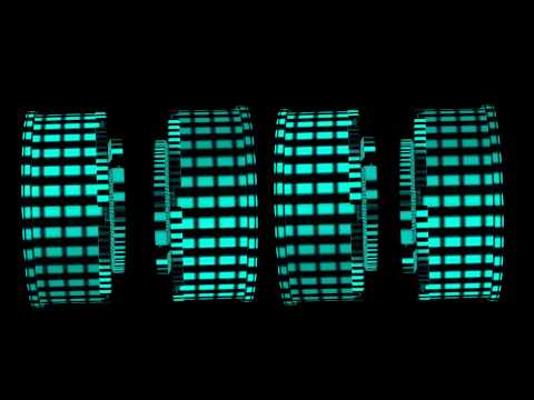 Club Visuals 290 - Blue Gears free VJ loop