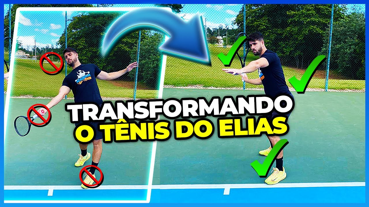 Evolução no Tênis Ep 1 - Analisando os Golpes do Elias Maman