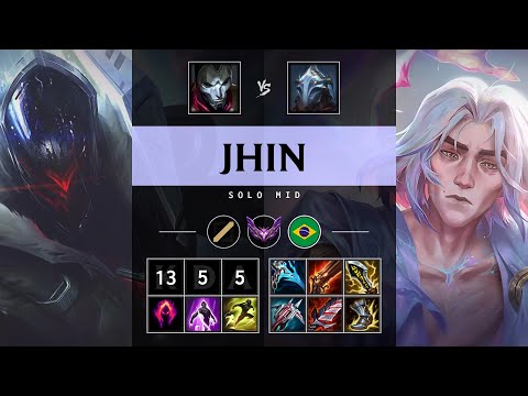 Jhin Mid vs Viktor - BR Master Patch 25.06