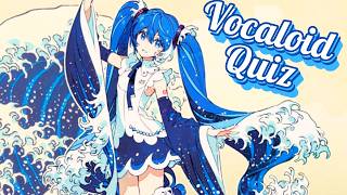 VOCALOID/Vocal Synth Quiz (100 Songs)