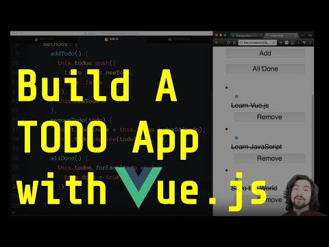 Intro to Vue.js: Build a Todo App