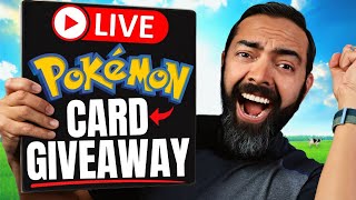🔴 Giving Away Pokemon Cards LIVE to subs! (THE CHAOS IS RISING!)