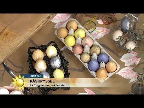 Så förgyller du påskfirandet - Nyhetsmorgon (TV4)