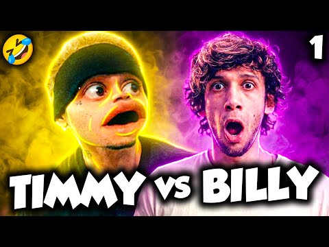 Try Not to Laugh! Eddie Mora TIMMY vs BILLY Shorts TikToks!