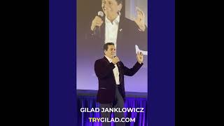 Gilad's acceptance speech 2024 Jack and Elaine LaLanne inspirational achievement award