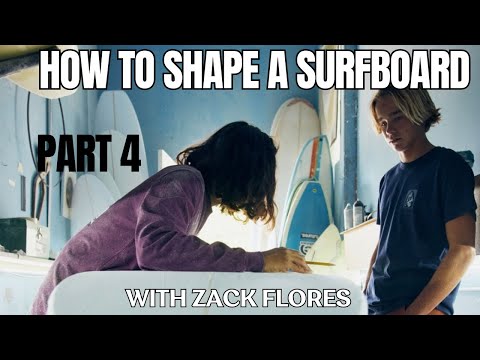 How to Shape a Surfboard; Template and Outline Part 4