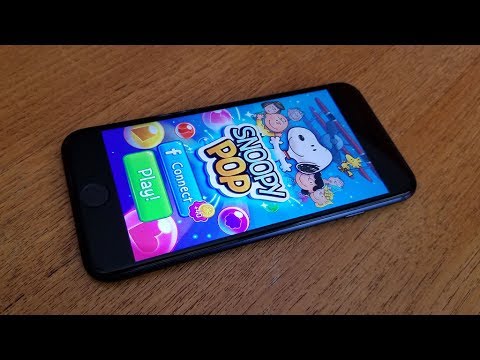 Snoopy Pop Iphone 7 Gameplay - Fliptroniks.com