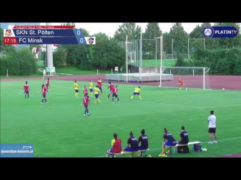 04.08.2016 SKN St. Pölten - FC Minsk - 1:0  (1. Halbzeit / 17:19) am 04.08.2016 19:36