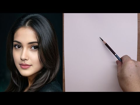 Easily master face Drawing for beginners with these Technique | Portrait Drawing Tutorial