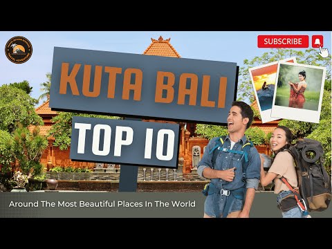 Kuta Bali Travel Guide - Top 10 things you can do in Kuta Bali Walking TOUR | 4K | DRONE 2023