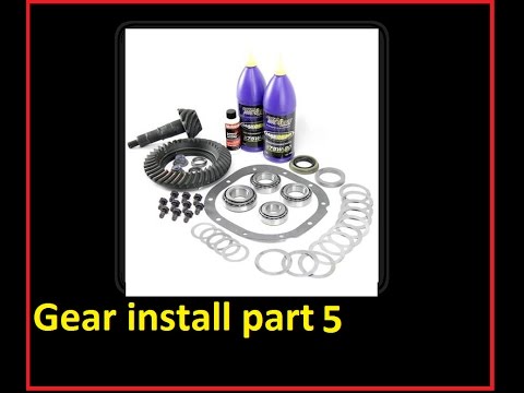 Ford 8.8 inch Gear Install (Part 5 of 7): How to install gears shim backlash preload
