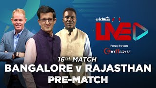 Cricbuzz Live: Match 16, Bangalore v Rajasthan, Pre-match show
