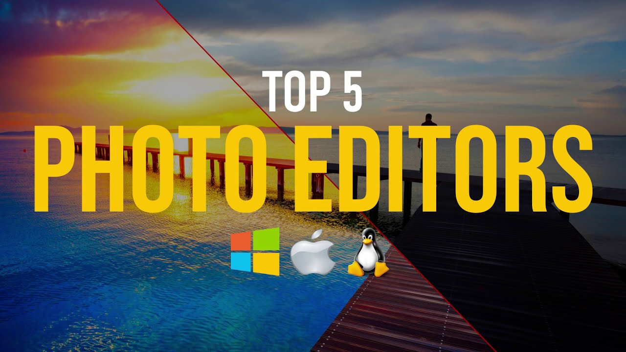 top 5 most popular free photo editing softwares by techgumbo