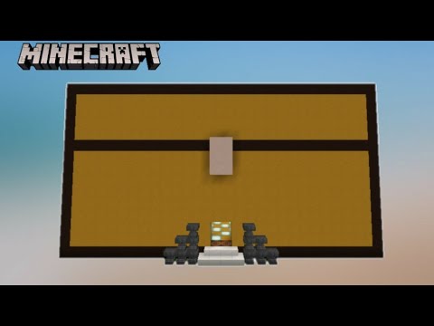Minecraft: Sandık Şeklinde Devasa Sandık Odası!