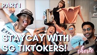 STAYCAY, SURPRISE GIFTS, UNIVERSAL STUDIOS (tiktokers' retreat vlog) *part 1*