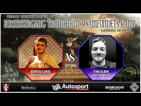 12 NMMAF Merkekamper 12: Dzintis Ilakis vs Tian Olsen