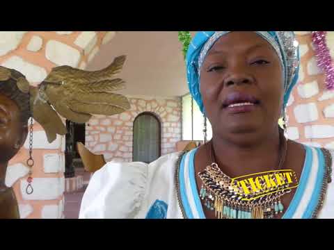 Marie Carmelle Mentor intervenant au 1er grand Congrès Annuel du Royaume Vodou Haïti
