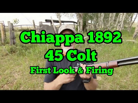 135. Chiappa 1892 45 Colt - Initial Review \u0026 Shooting.