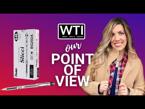 Pentel Arts Slicci 0.25 mm Gel Pens - WTI product video review