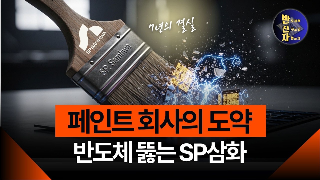 페인트 팔던 회사들이 갑자기 '반도체'에 목숨 거는 진짜 이유ㅣSP삼화