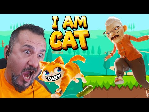 DELİ KEDİ! NENEYİ BAYILTTI! | I AM CAT OYNUYORUZ