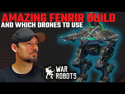 Super Tough Fenrir Build With Drone and Module Setups | War Robots Best Fenrir Build old weapons