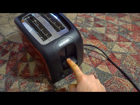 Why the Bread Toaster Lever Won't Stay Down? (220V AC)