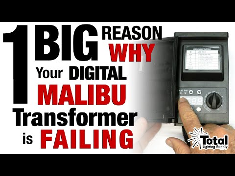 1 Big Reason Why Your Digital Malibu Lighting Transformer is Failing