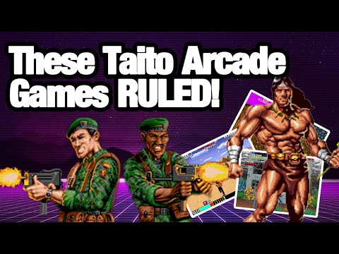 Taito Arcade Games Were Some of the BEST in Arcade History