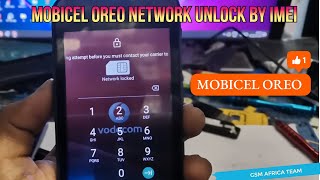 Mobicel OREO Network Unlock Code BY IMEI